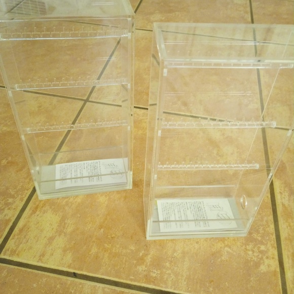 Muji Other - “Only 1 available “  MUJI Acrylic stand case for earrings and necklaces